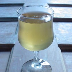 Iced Lemon Balm Tea - Recipe photo by The Crispy Cook