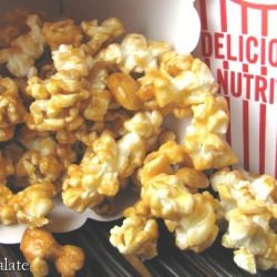 Butterscotch Candied Popcorn - Recipe photo by Picky Palate