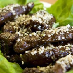 Jack's Hemp Seitan Strips - Recipe photo by veggiewedgie
