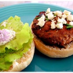 Sun-Dried Tomato Burgers - Recipe photo by coffeepot36