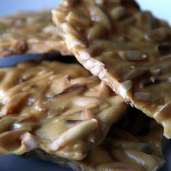 Roasted Almond Brittle - Recipe photo by jfolkmann