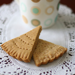 Coffee and Wheat Shortbread - Recipe photo by Piggy