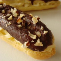 Pierre Herme's Eclairs - Recipe photo by halfbaked