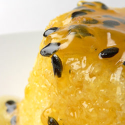 Lemon Cakes with Passionfruit Syrup - Recipe photo by LBC