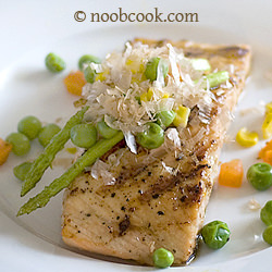 Grilled Miso Salmon - Recipe photo by noobcook