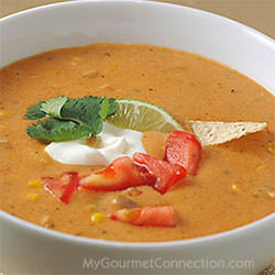 Tortilla Soup - Recipe photo by lcwgourmet