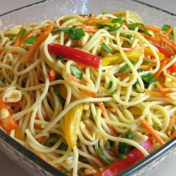 Asian Noodle Salad - Recipe photo by For the Love of Cooking