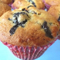 Blueberry Banana Muffins - Recipe photo by snwan