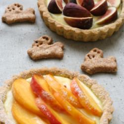 Fig & Peach Tartlets - Recipe photo by Piggy