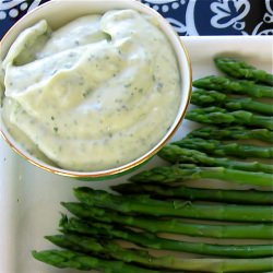 Lemon Basil Dip - Recipe photo by kitchenklique.blogspot.com