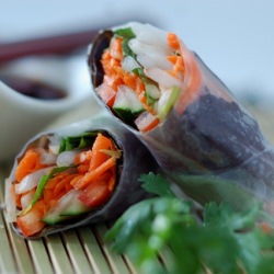 Steamy's Birthday Spring Rolls - Recipe photo by chezus