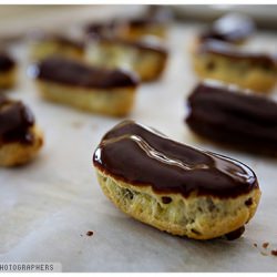 Eclairs - Recipe photo by i shot the chef