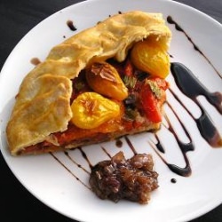Tomato Galette - Recipe photo by spatulascorkscrews