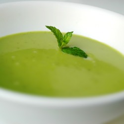 Easy Pea Soup - Recipe photo by over the hill