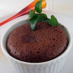 Baby Lava Cakes - Recipe photo by crabbycook