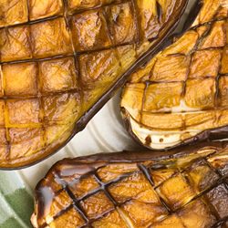 Roasted Eggplants / Aubergines - Recipe photo by Coffee and Vanilla