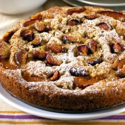 Plum and Fig Kuchen - Recipe photo by mandy