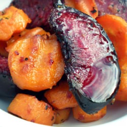 Roasted Plum Tsimmes - Recipe photo by Sandy S