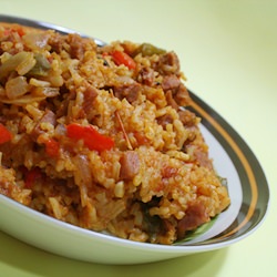 Ellie Krieger's Jambalaya - Recipe photo by 8ounces