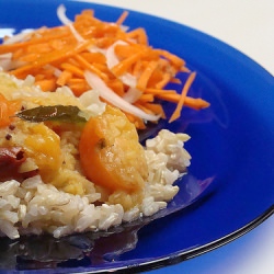 Rasam and Carrot Salad - Recipe photo by feedingmaybelle