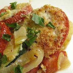 Veggie Gratin - Recipe photo by For the Love of Cooking