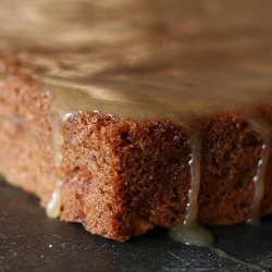 Caramel-Glazed Apple Cake - Recipe photo by thekitchensink