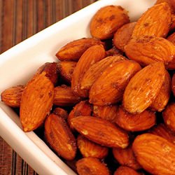 Spiced Roasted Almonds - Recipe photo by patsyk
