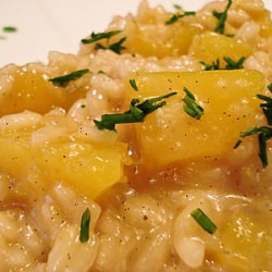 Squash and Vanilla Risotto - Recipe photo by bayareafoodie