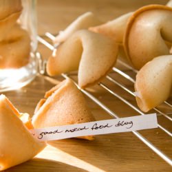 Homemade Fortune Cookies - Recipe photo by thegoodmoodfoodblog