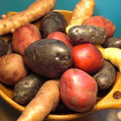 Colored Taters - Recipe photo by doggybloggy