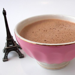 Chocolate Chaud Laduree Style - Recipe photo by fujimama