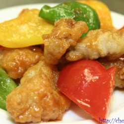 Sweet and Sour Pork - Recipe photo by chowtimes