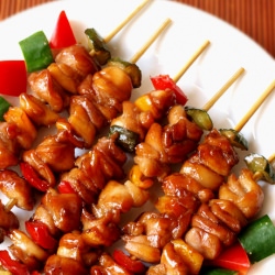 Teriyaki Chicken Skew (Yakitori) - Recipe photo by food-4tots