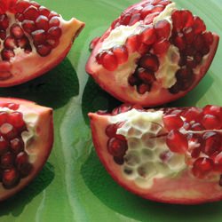 How to Open a Pomegranate - Recipe photo by clynch