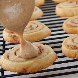 Cinnamon Bun Cookies - Recipe photo by RecipeGirl