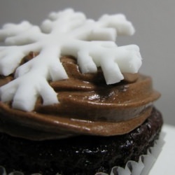 Snowflake Cupcake - Recipe photo by abakedcreation