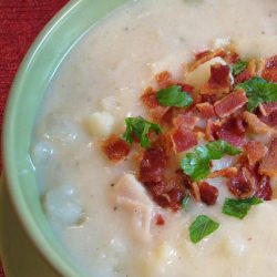 Clam Chowder - Recipe photo by For the Love of Cooking