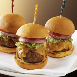 Mini Prime Sirloin Burgers - Recipe photo by Food Gal