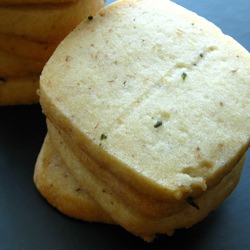 Rosemary Walnut Butter Cookies - Recipe photo by clynch