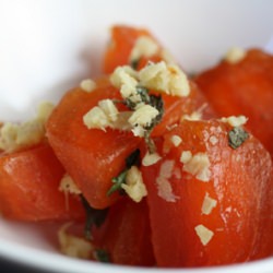 Simple Persimmon Salad - Recipe photo by Food Gal