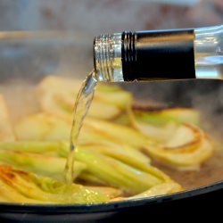 Braised Fennel in Wine - Recipe photo by White On Rice Couple