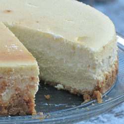 Tall and Creamy Cheesecake - Recipe photo by amandascookin