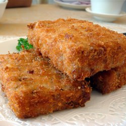 Crispy Fried Carrot Cake - Recipe photo by keropokman
