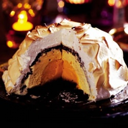 A New Take on Baked Alaska - Recipe photo by morphone