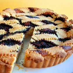 Ricotta Tart with Fruit Preserves - Recipe photo by pastrystudio