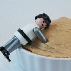 Black-Bottom Peanut Butter Pie - Recipe photo by foodlibrarian