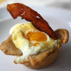 Bacon and Eggs in Toast! - Recipe photo by zoebakes
