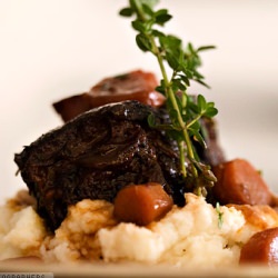 Braised Beef Short Ribs - Recipe photo by i shot the chef