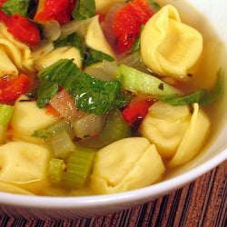 Sun-Dried Tomato Tortellini Soup - Recipe photo by patsyk