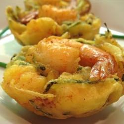 Cucur Udang (Prawn Fritters) - Recipe photo by seasaltwithfood